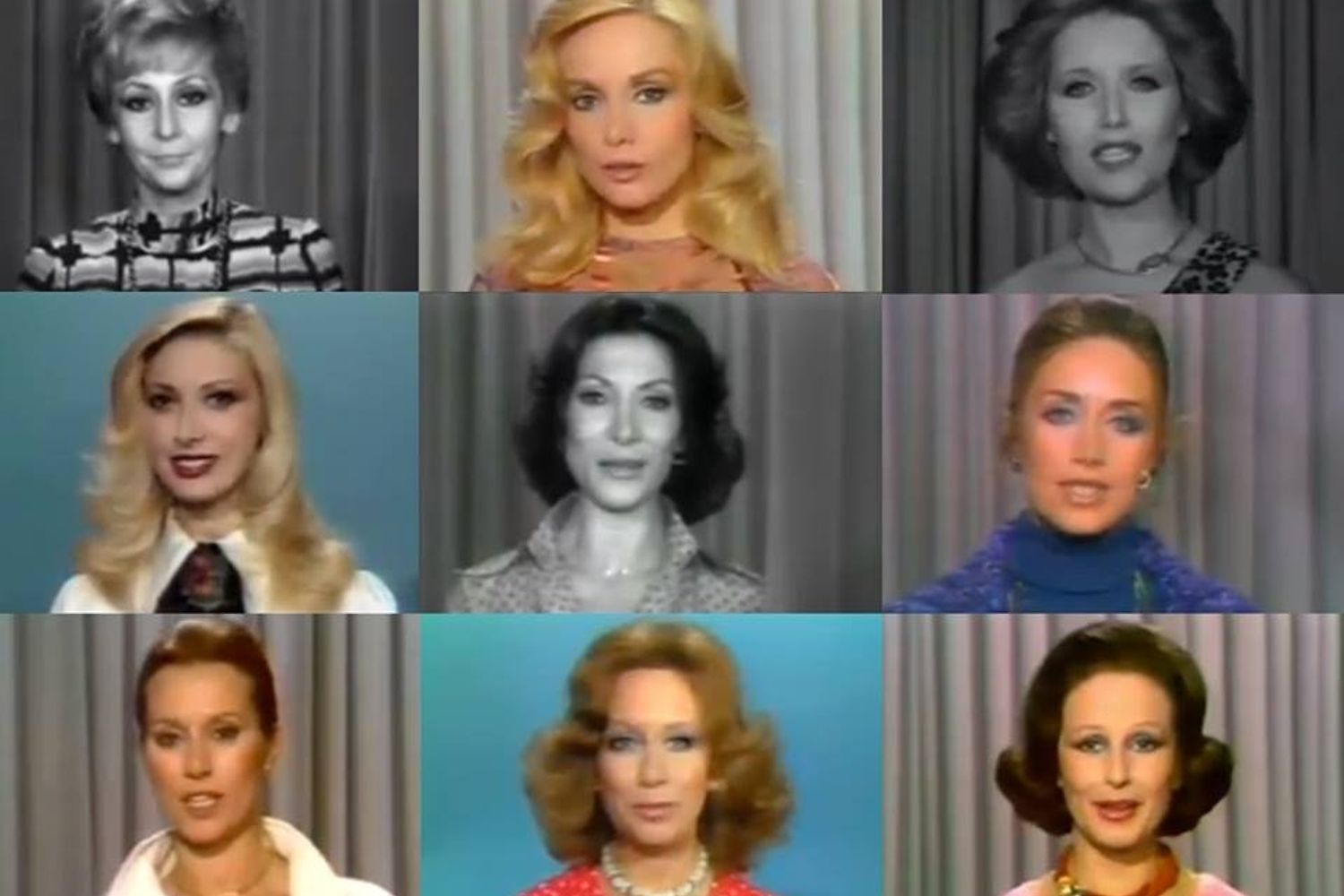 Annunciatrice Rai del passato