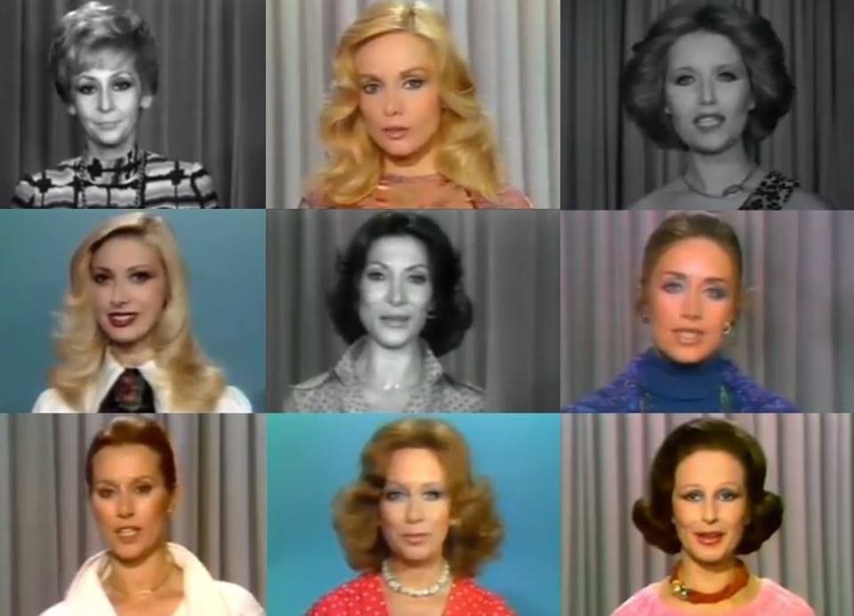 Annunciatrice Rai del passato