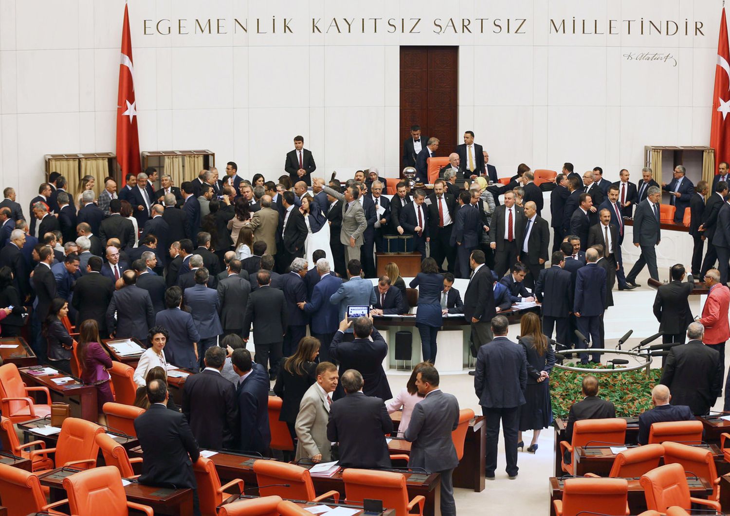 &nbsp;Parlamento Turchia (Afp)