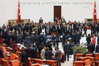 &nbsp;Parlamento Turchia (Afp)