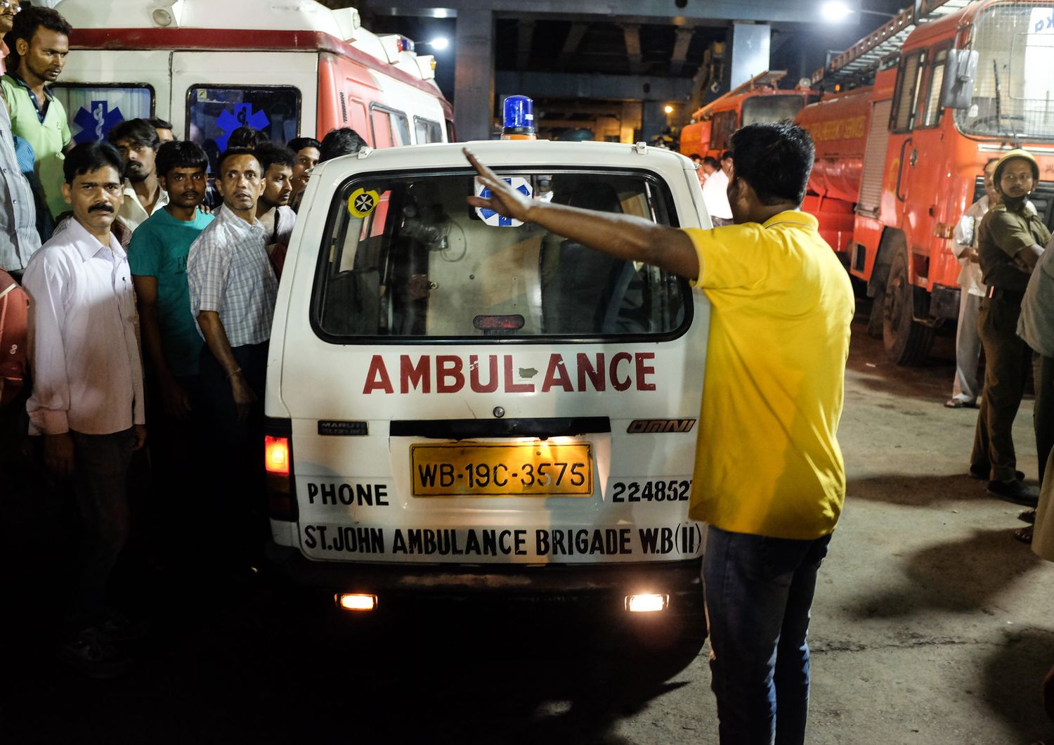 &nbsp;India ambulanza (Afp)