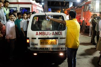 &nbsp;India ambulanza (Afp)