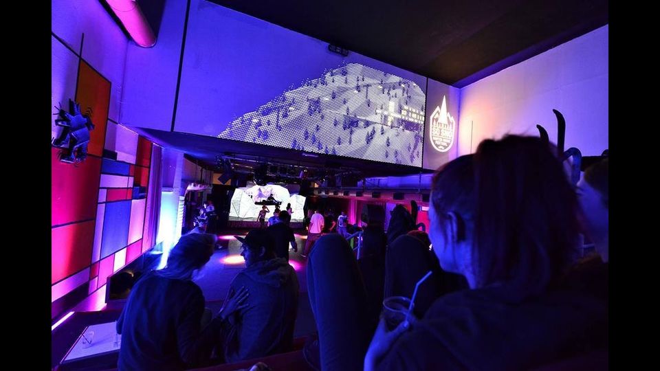 &nbsp;Effetto neve al So-sno Winter Music Festival (foto da Facebook)