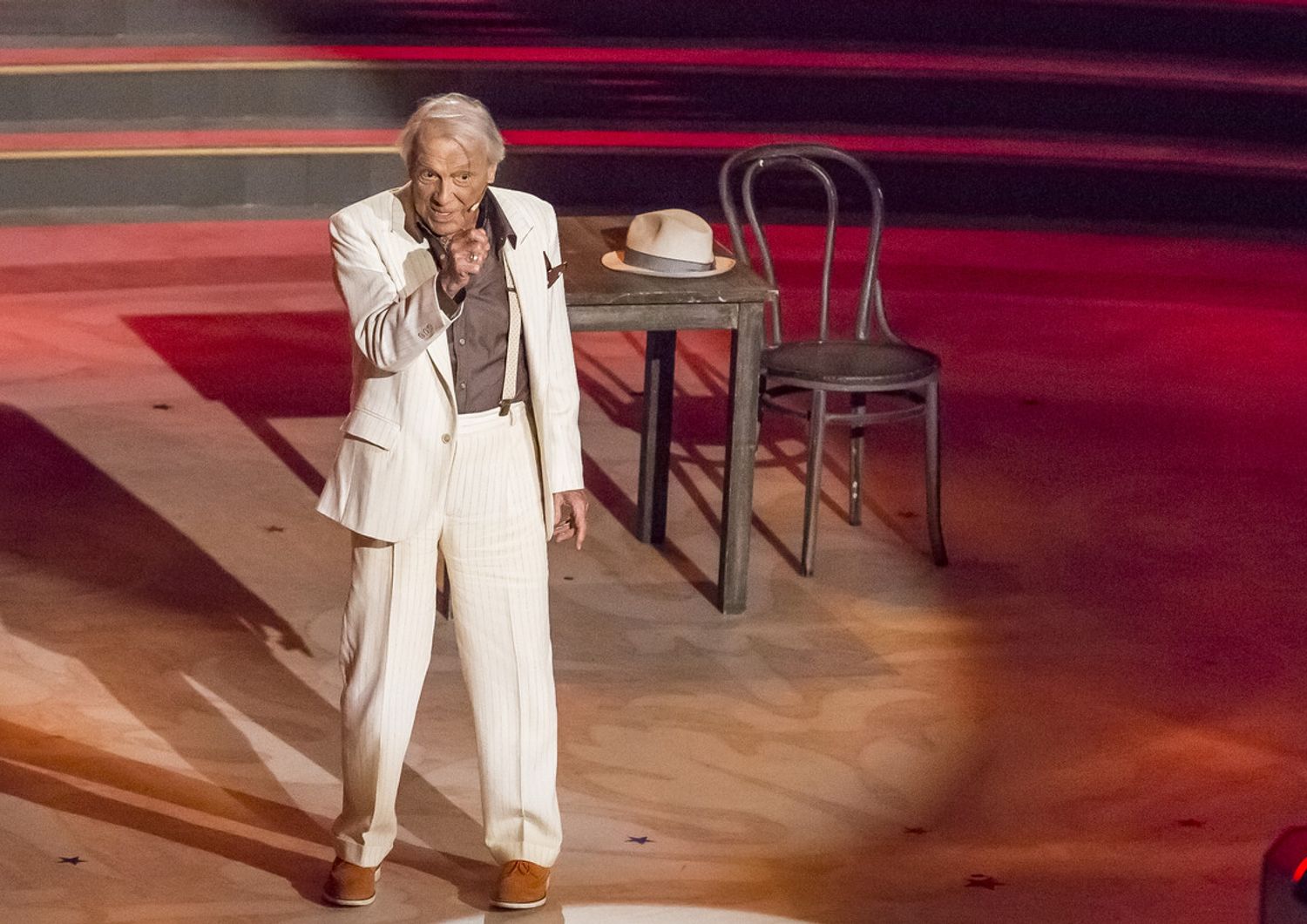 Giorgio Albertazzi a 'Ballando con le stelle' - 2014&nbsp;