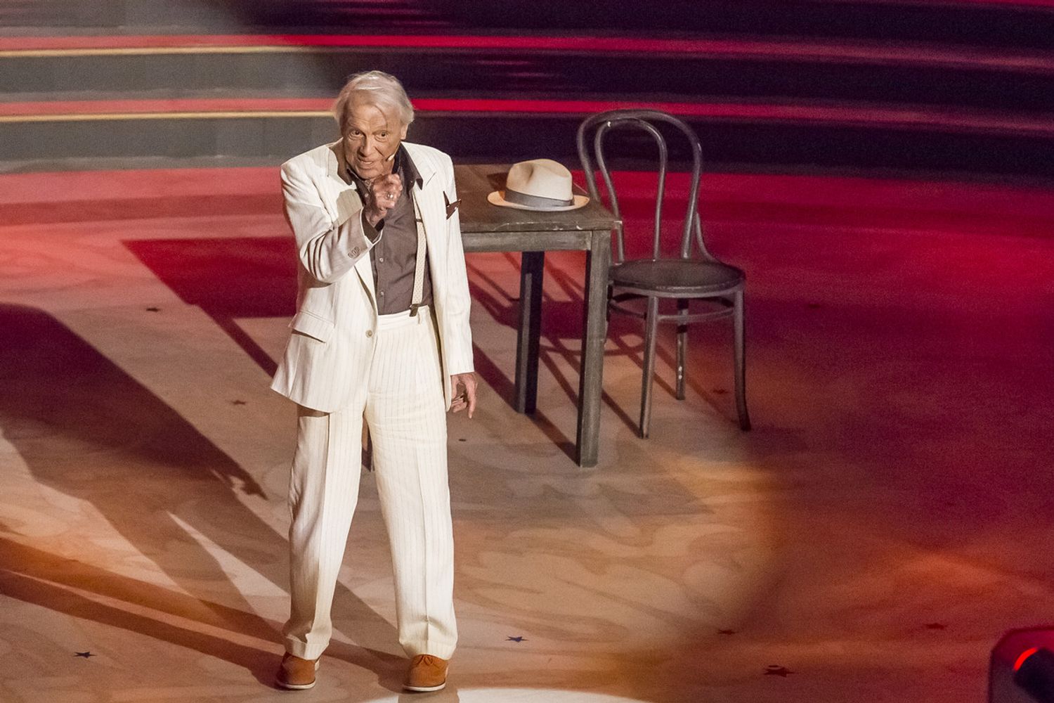 Giorgio Albertazzi a 'Ballando con le stelle' - 2014&nbsp;