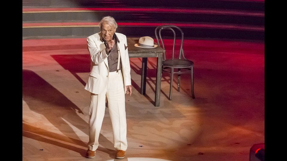 Giorgio Albertazzi a 'Ballando con le stelle' - 2014&nbsp;