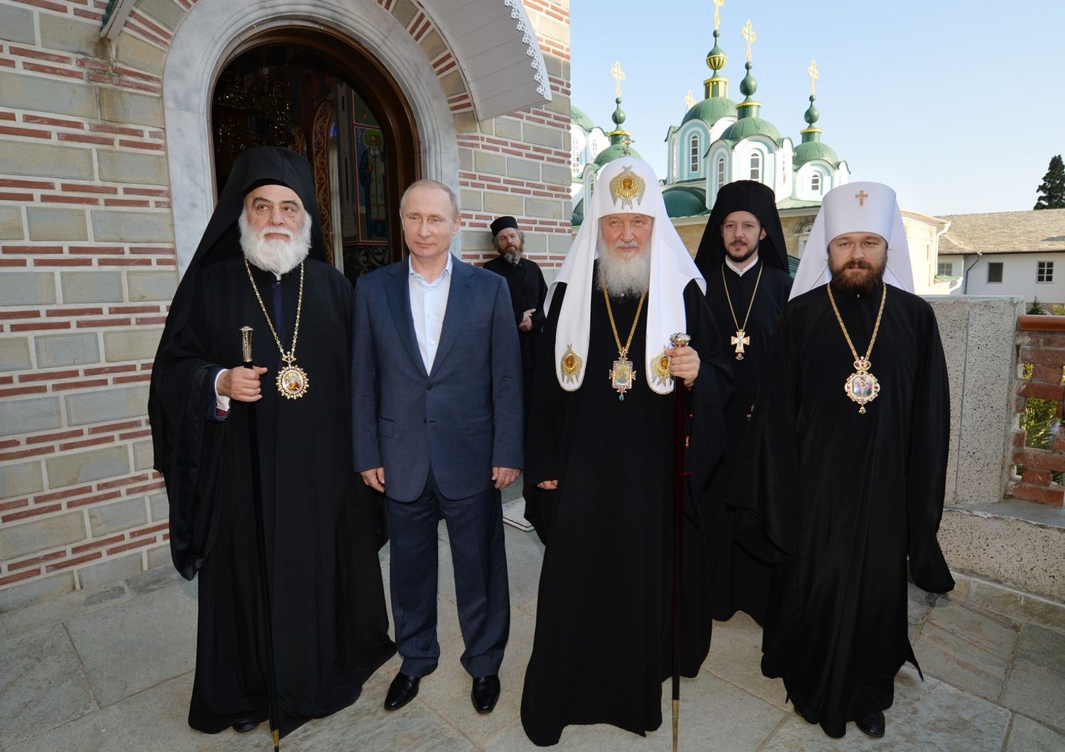 Vladimir Putin patriarca Kirill monastero di Mount Athos&nbsp;