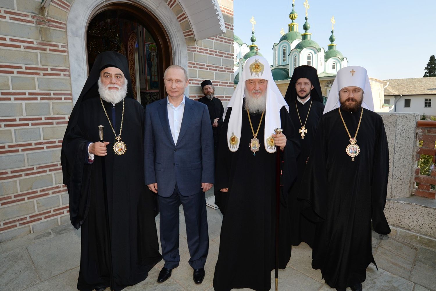 Vladimir Putin patriarca Kirill monastero di Mount Athos&nbsp;