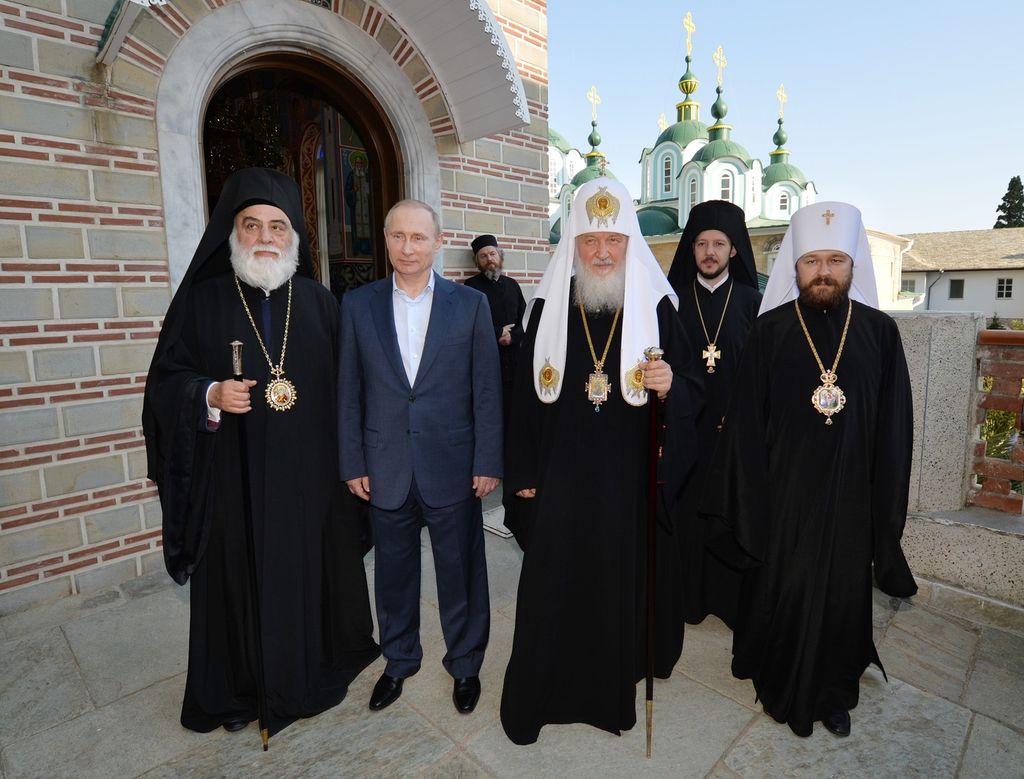 Vladimir Putin patriarca Kirill monastero di Mount Athos&nbsp;