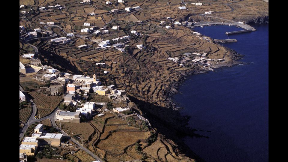 &nbsp;Pantelleria, veduta aerea dell'isola (Foto Afp)