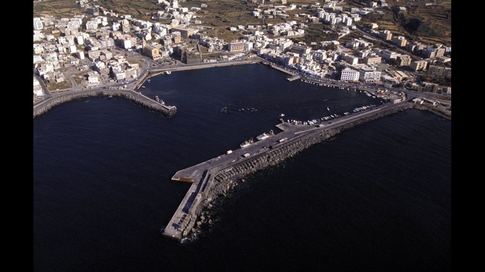 &nbsp;Pantelleria, veduta aerea dell'isola (Foto Afp)