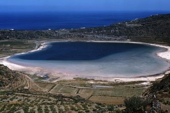 Pantelleria, lago di Venere (Afp)