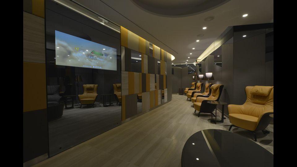 Le nuove lounge Alitalia, l'eccellenza e lo stile italiano