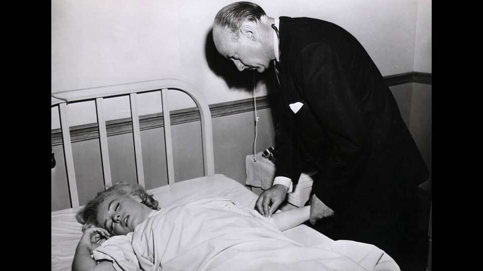 &nbsp;Marilyn durante le riprese del film &quot;Niagara&quot; (1953)&nbsp;