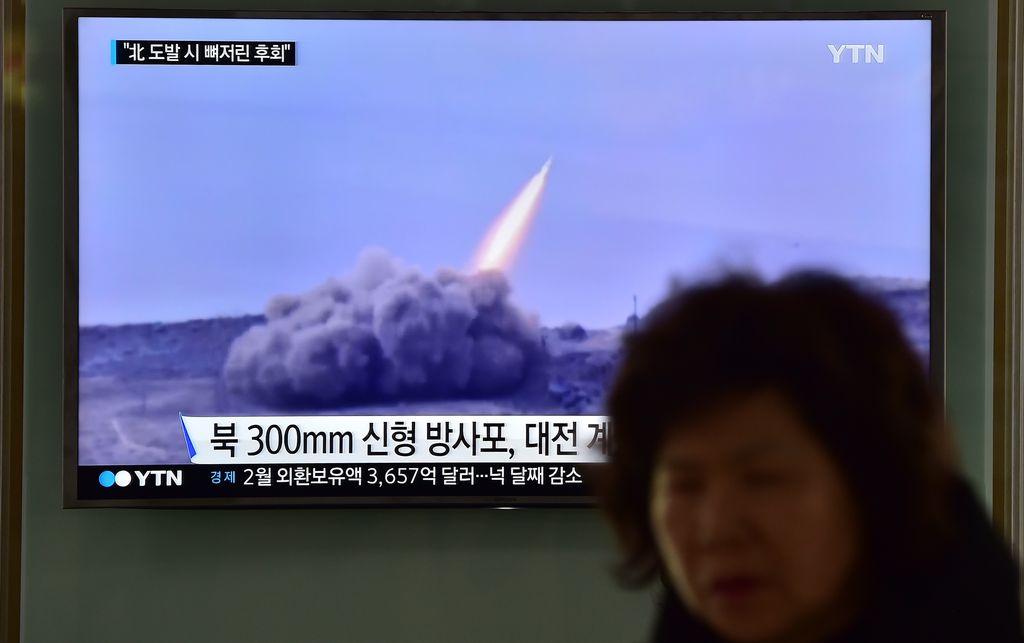 &nbsp;missile Corea del Nord (Afp)