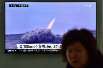 &nbsp;missile Corea del Nord (Afp)