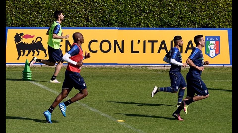 Allenamenti della nazionale in vista degli Europei 2016&nbsp;