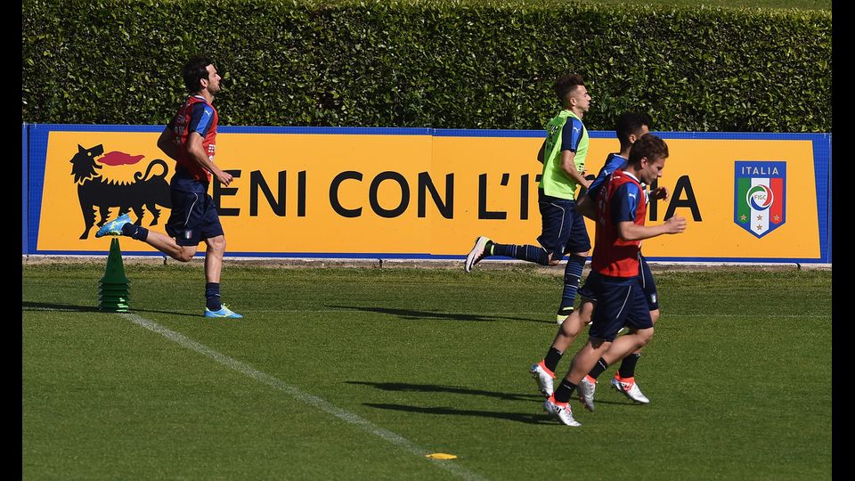 Allenamenti della nazionale in vista degli Europei 2016&nbsp;