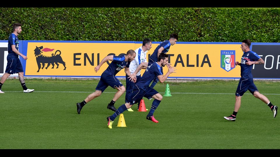 Allenamenti della nazionale in vista degli Europei 2016&nbsp;