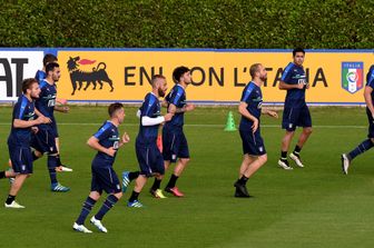 Allenamenti della nazionale in vista degli Europei 2016&nbsp;
