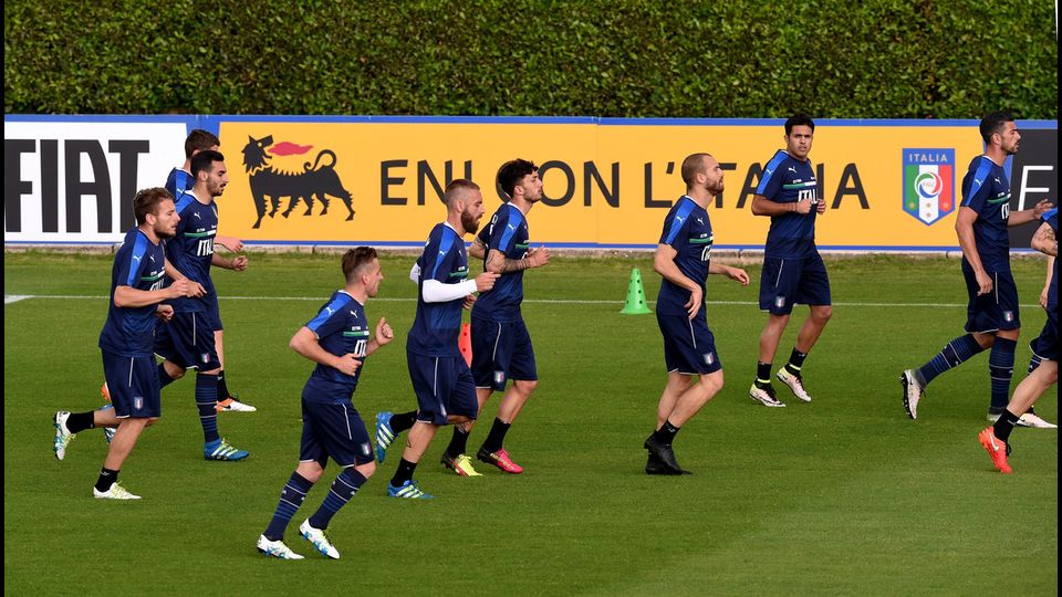 Allenamenti della nazionale in vista degli Europei 2016&nbsp;