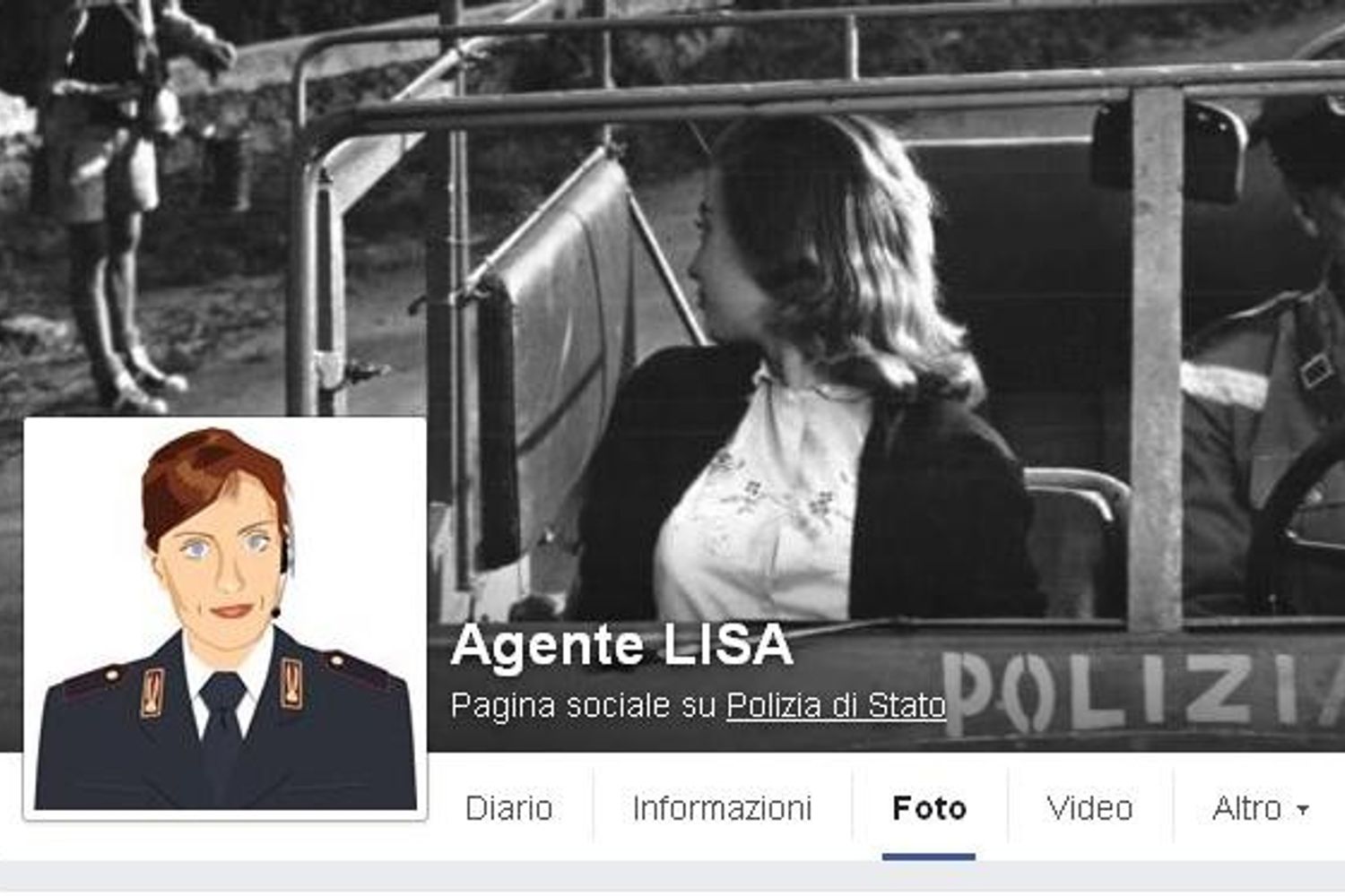 &nbsp;Agente Lisa Polizia di Stato fb