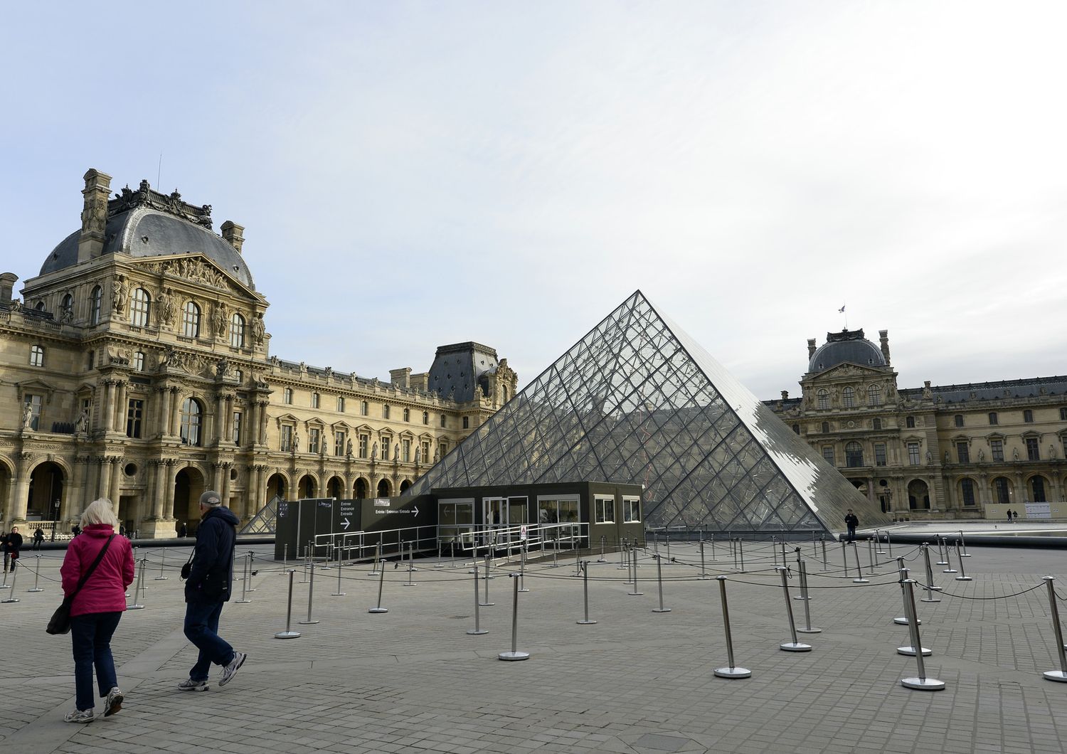 &nbsp;Parigi Louvre (Afp)
