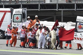 Luis Salom incidente moto (Afp)&nbsp;