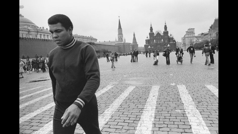 Muhammad Ali (Cassius Marcellus Clay)  a Mosca&nbsp;