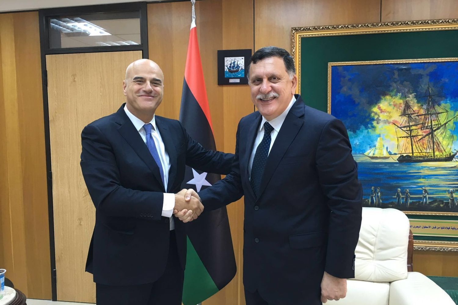 incontro descalzi al serraj&nbsp;