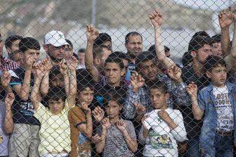 bambini profughi (Afp)&nbsp;