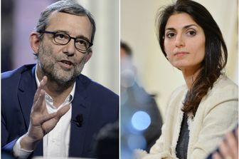 Giachetti Roberto e Virginia Raggi&nbsp;