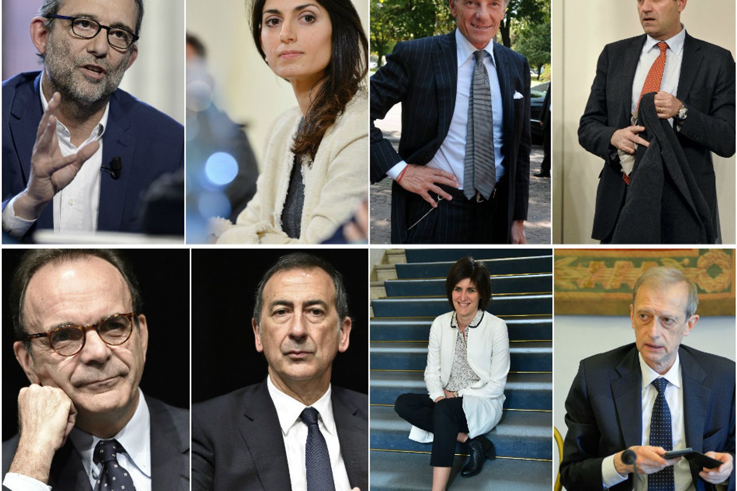 candidati sindaci giachetti raggi parisi sala fassino appendino de magistris valente&nbsp;