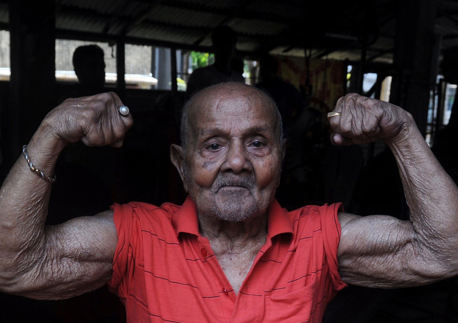India Manohar Aich, Mister Universo 1952, 'Pocket Hercules' (Afp)