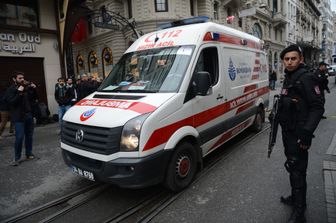 Turchia polizia ambulanza turca