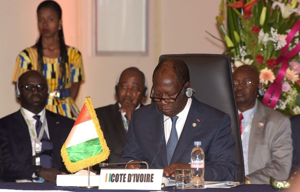 &nbsp;Costa d'avorio presidente Ouattara - afp