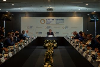 Forum Pietroburgo. Riunione del comitato organizzatore per il 20 &deg; St. Petersburg International Economic Forum