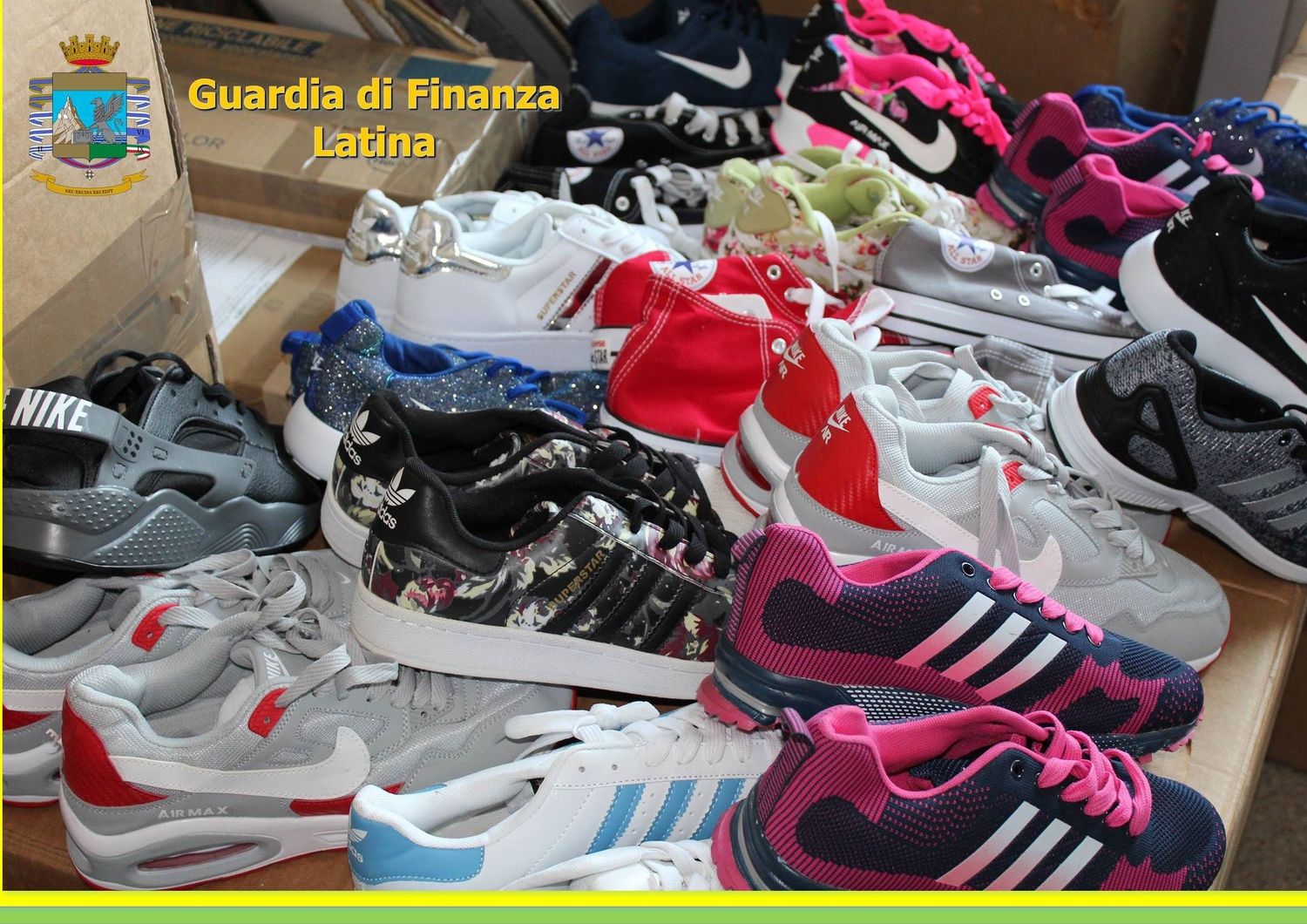 contraffazione prodotti scarpe (guardiafinanza) &nbsp;