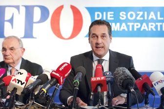 &nbsp;Austria leader&nbsp;Fpoe Heinz-Christian Strache (Afp)