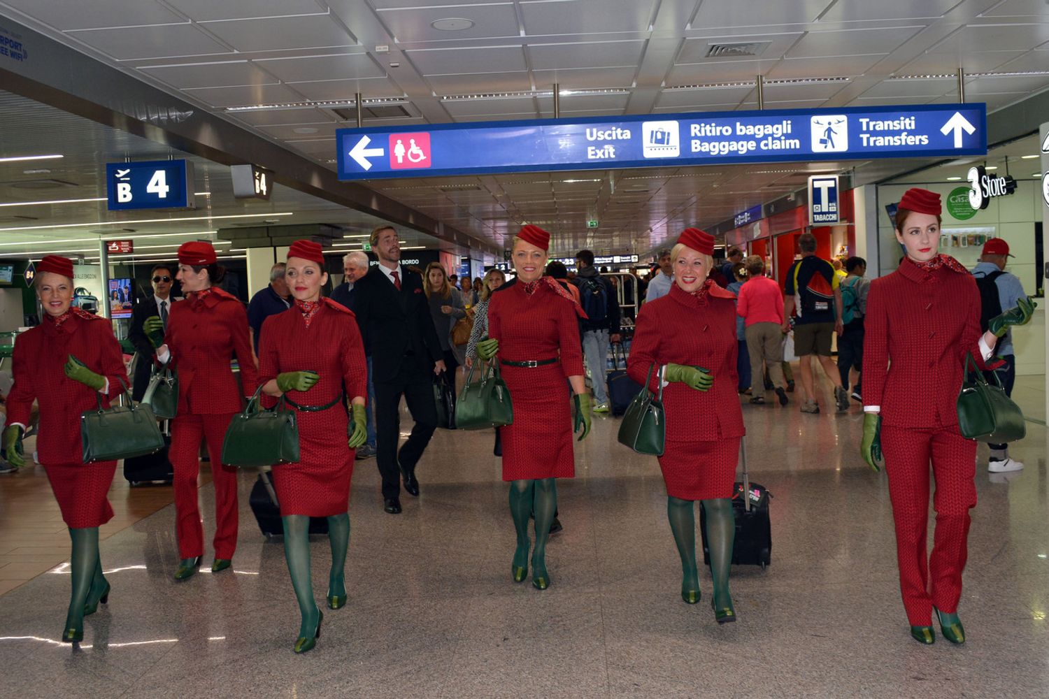 &nbsp;Le nuove divise Alitalia