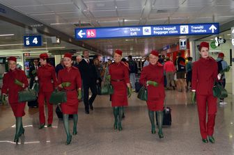 &nbsp;Le nuove divise Alitalia