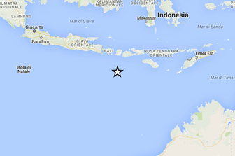 &nbsp;Terremoto a Bali Giacarta - ingv