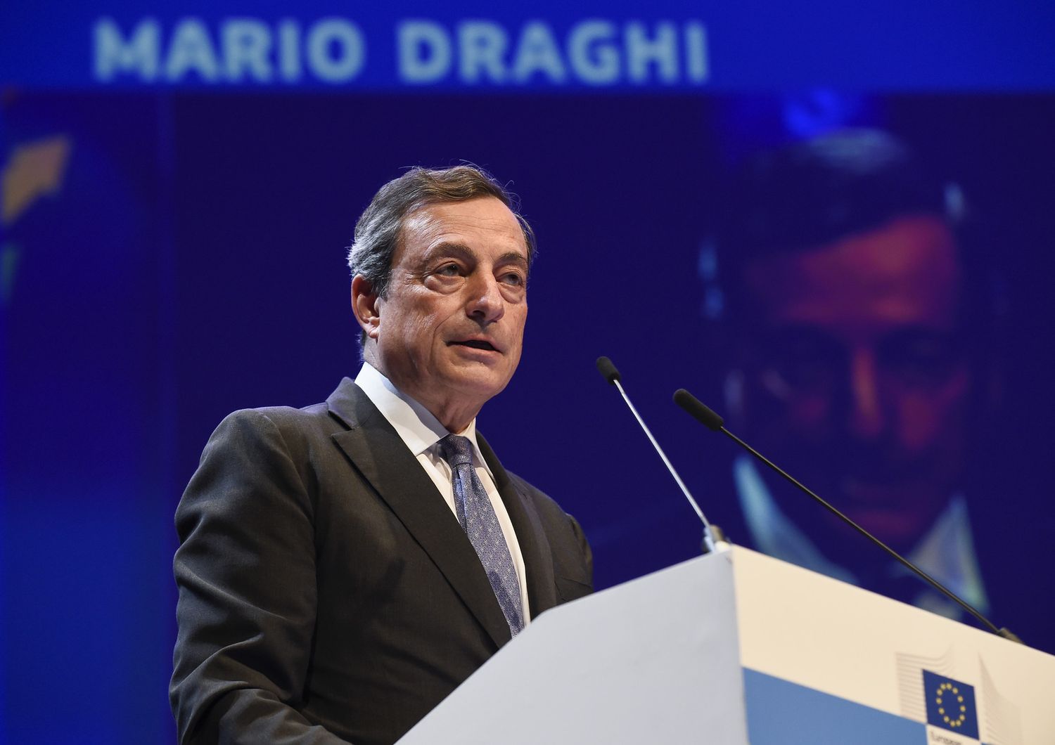 Draghi (Afp)