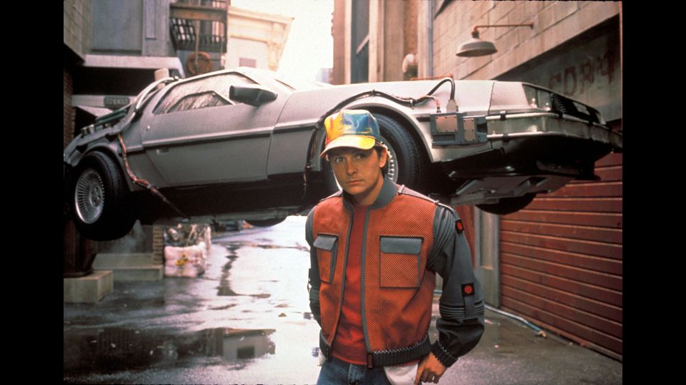 1989: l'attore in una scena del film &quot;Ritorno al futuro parte II&quot; (Afp)