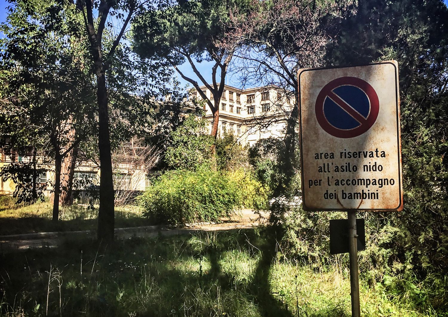 &nbsp;Roma, stato di abbandono ospedale Carlo Forlanini (Agf)