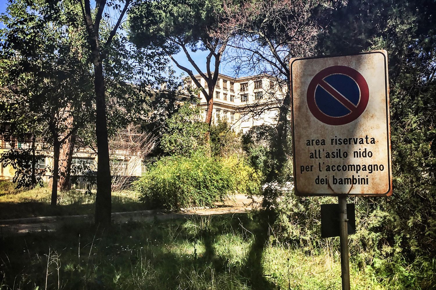 &nbsp;Roma, stato di abbandono ospedale Carlo Forlanini (Agf)