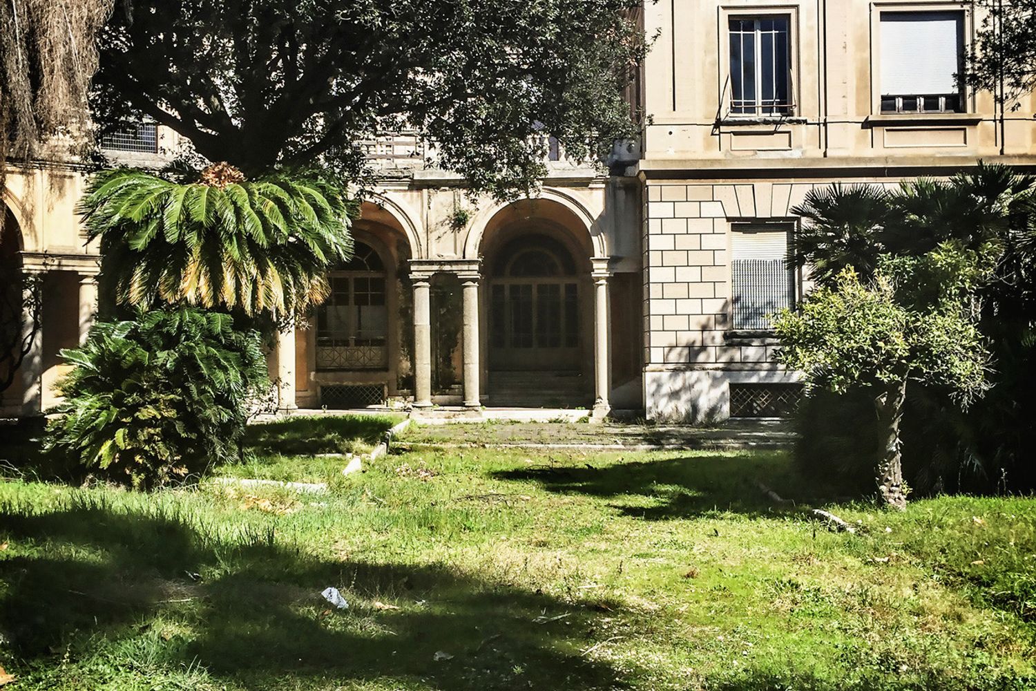 Roma, stato di abbandono ospedale Carlo Forlanini (Agf)&nbsp;