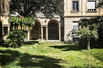 Roma, stato di abbandono ospedale Carlo Forlanini (Agf)&nbsp;