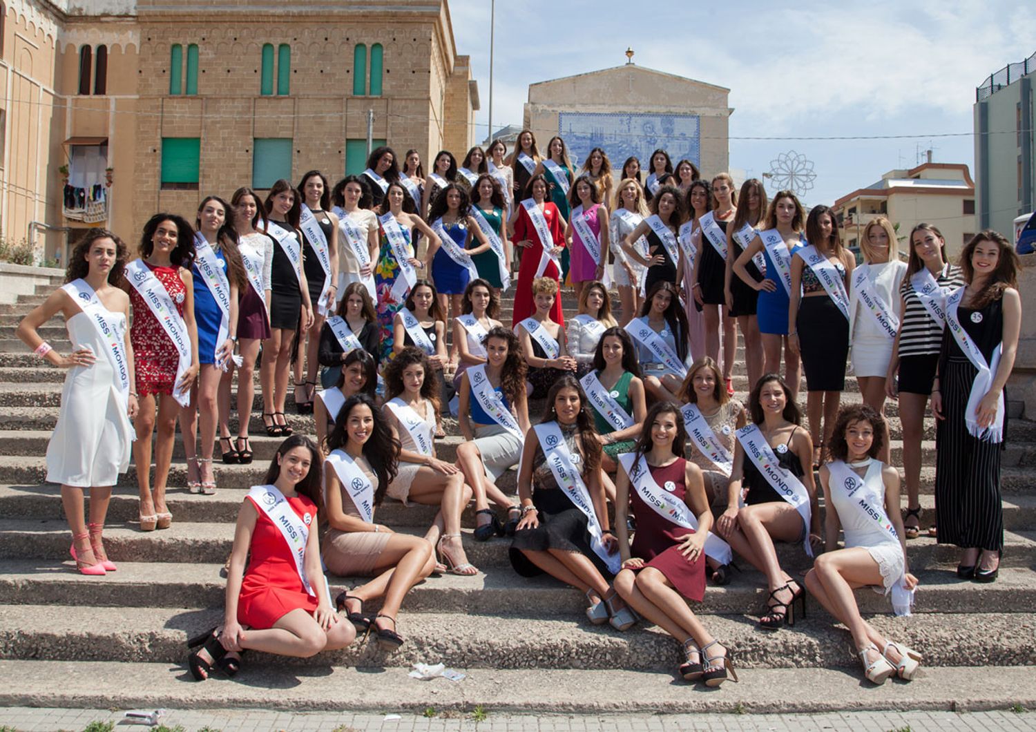 Miss Mondo Italia 2016 foto di gruppo