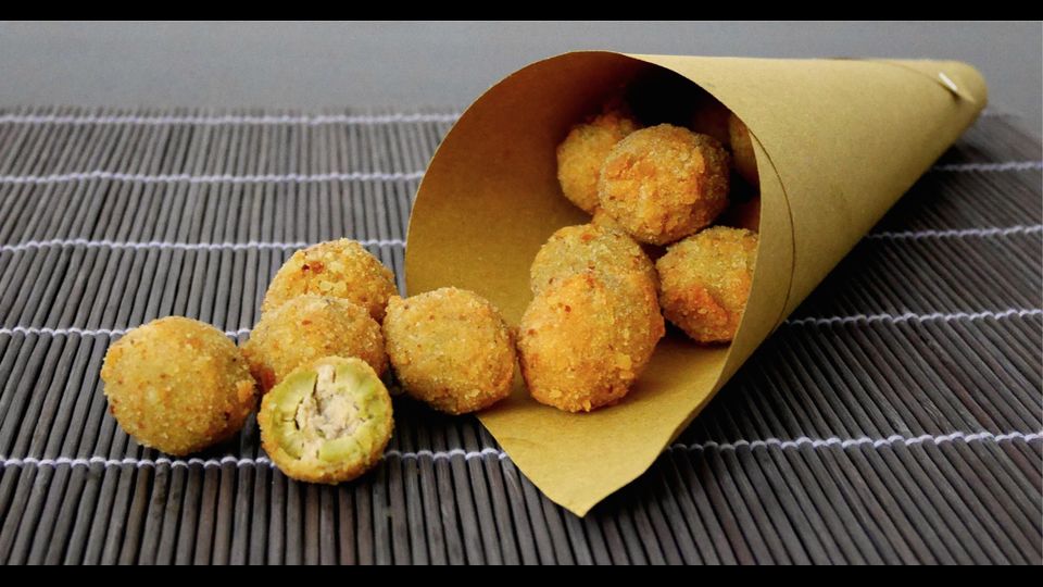 Cibo di strada, olive ascolane